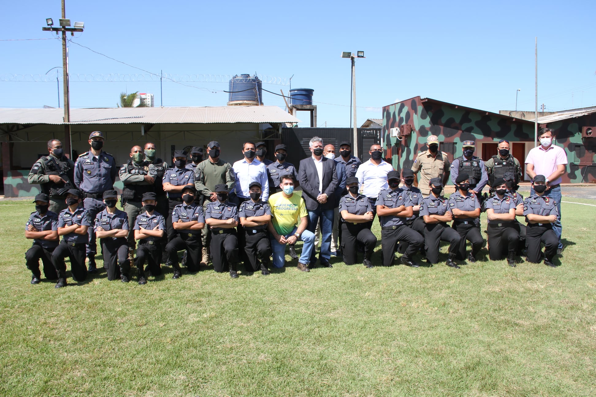Comitiva de Segurança do estado visita Cadeia Pública e projeto AGEM em Campo Novo do Parecis