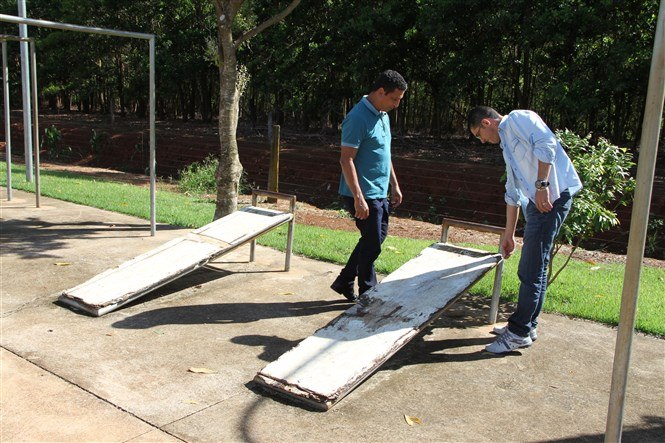 Recuperação dos espaços esportivos é defendido pelo vereador Cícero Recuperação dos espaços esportivos é defendido pelo vereador Cícero