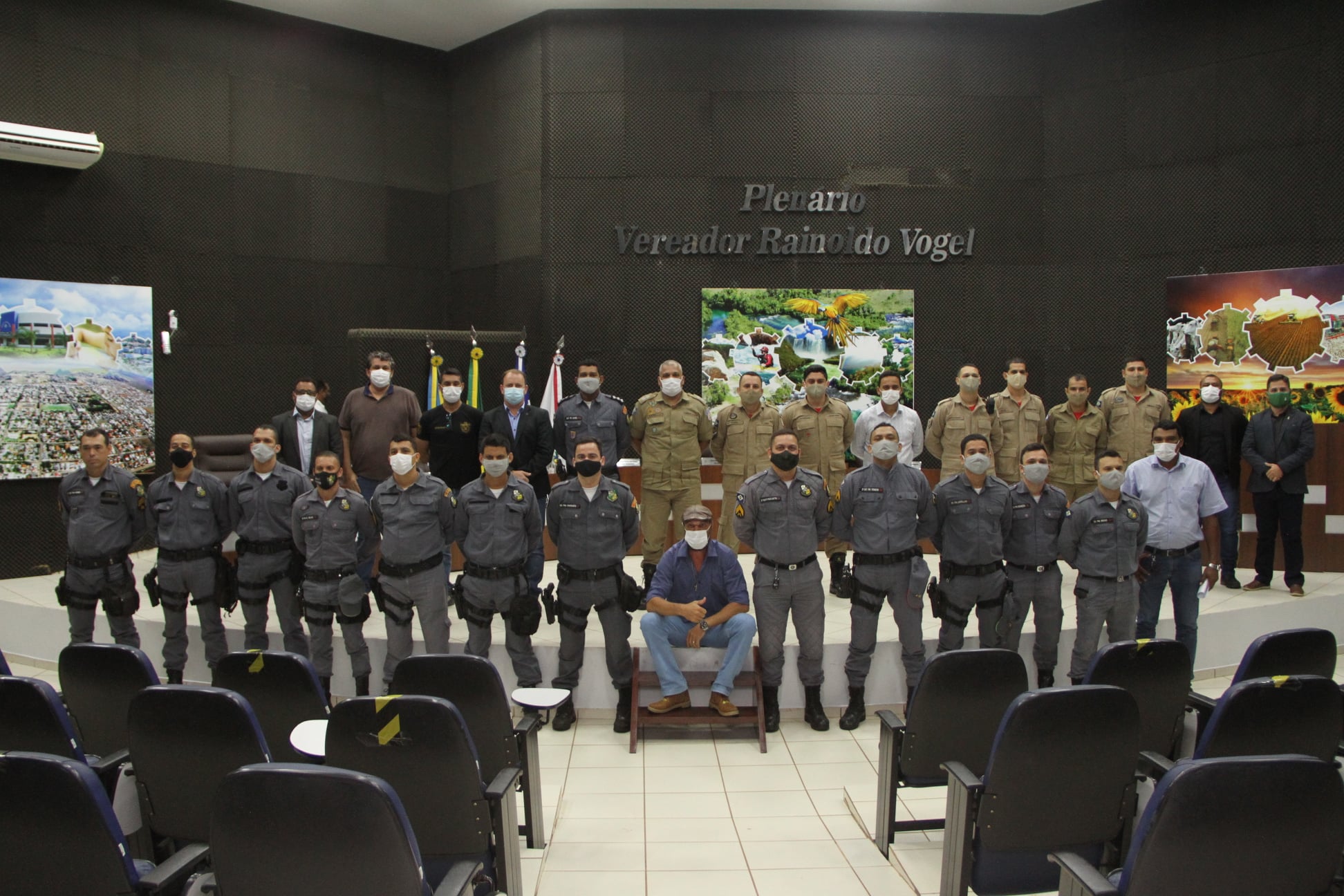 Vereadores aprovam projeto para implantação da atividade delegada de militares em Campo Novo